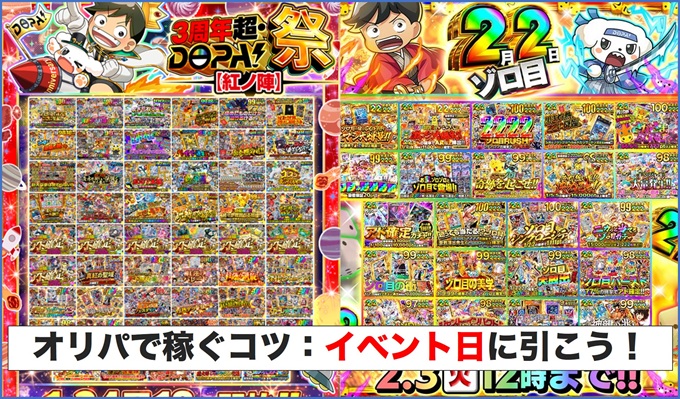 「オリパで稼ぐ」ための5つの鉄則イベント日