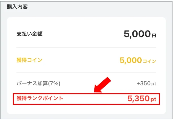 オリパワン 5000コインを通常価格で銀行かコンビニで支払う
