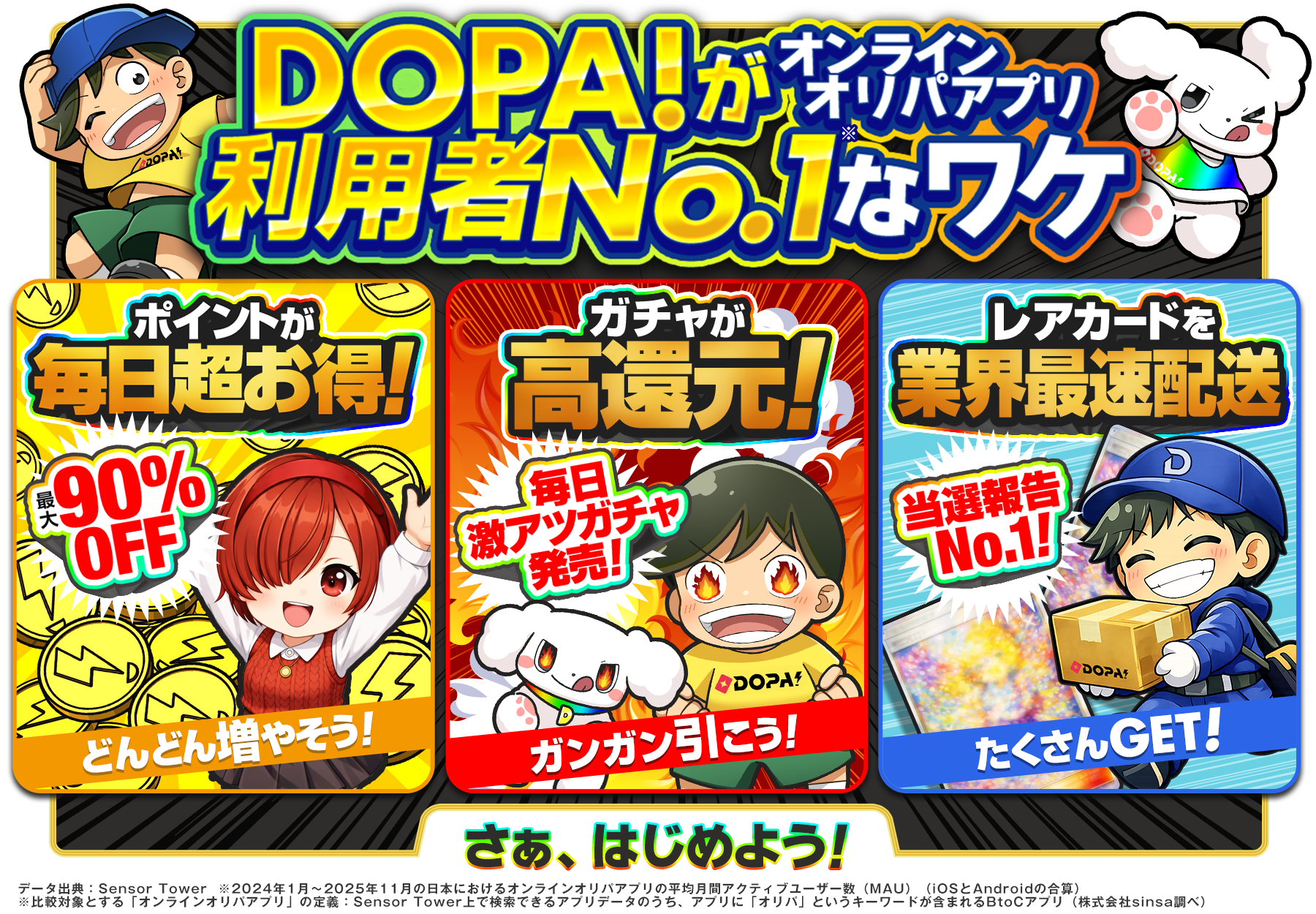 DOPA利用者No1バナー