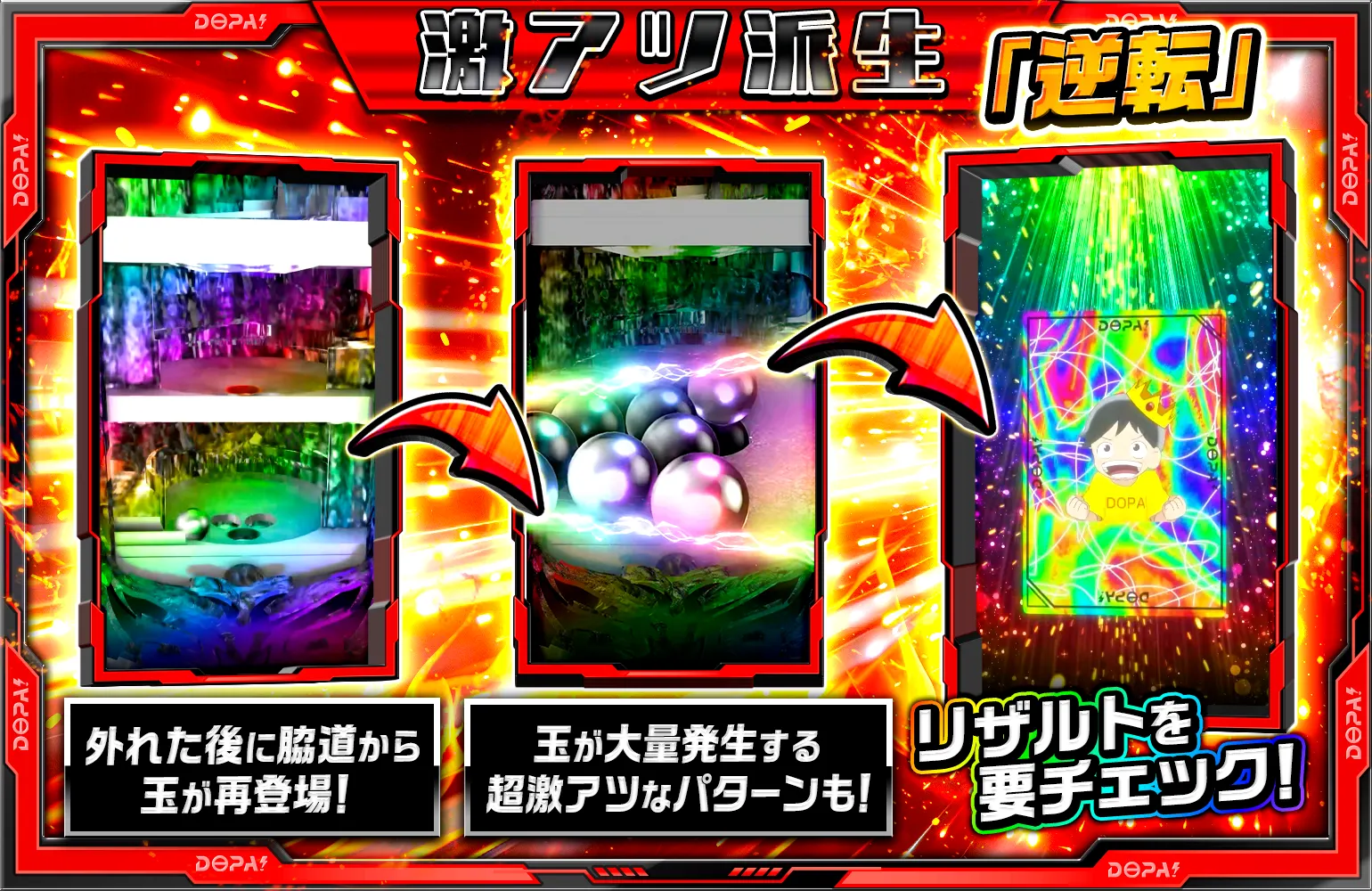 クルーン演出激アツ派生解説バナー