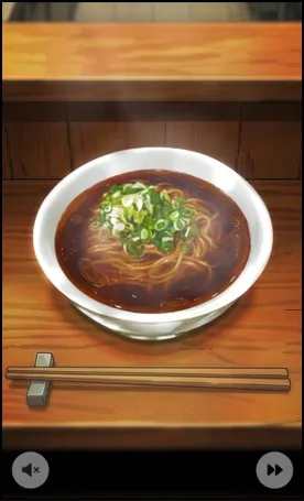 アイリストレカ ラーメン屋演出 中華そば