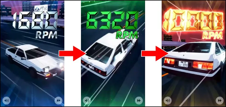 アイリストレカ 車演出