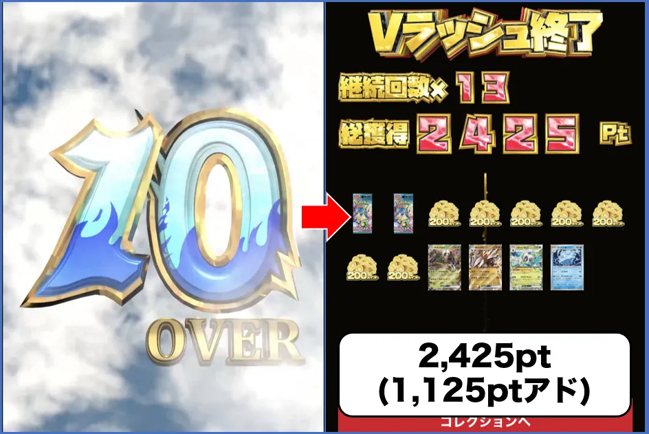 エクストレカ-サンライズVラッシュ結果