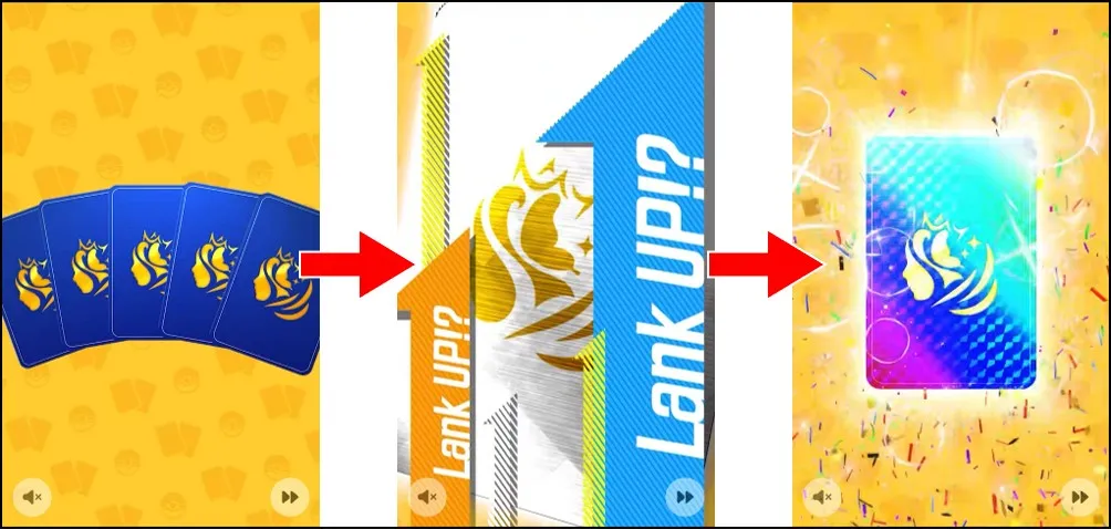 アイリストレカ カード演出の流れ