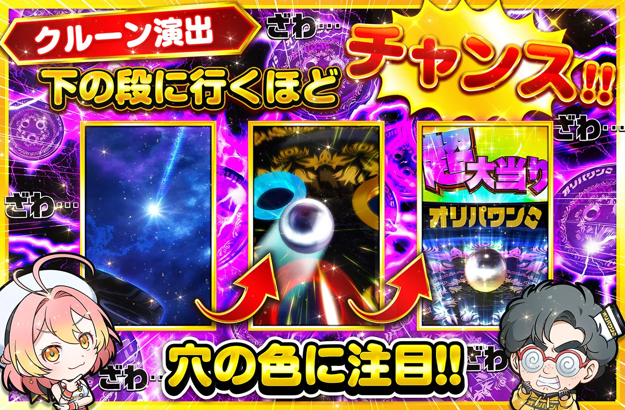 クルーン演出 解説バナー