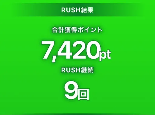 ブイズRUSH結果
