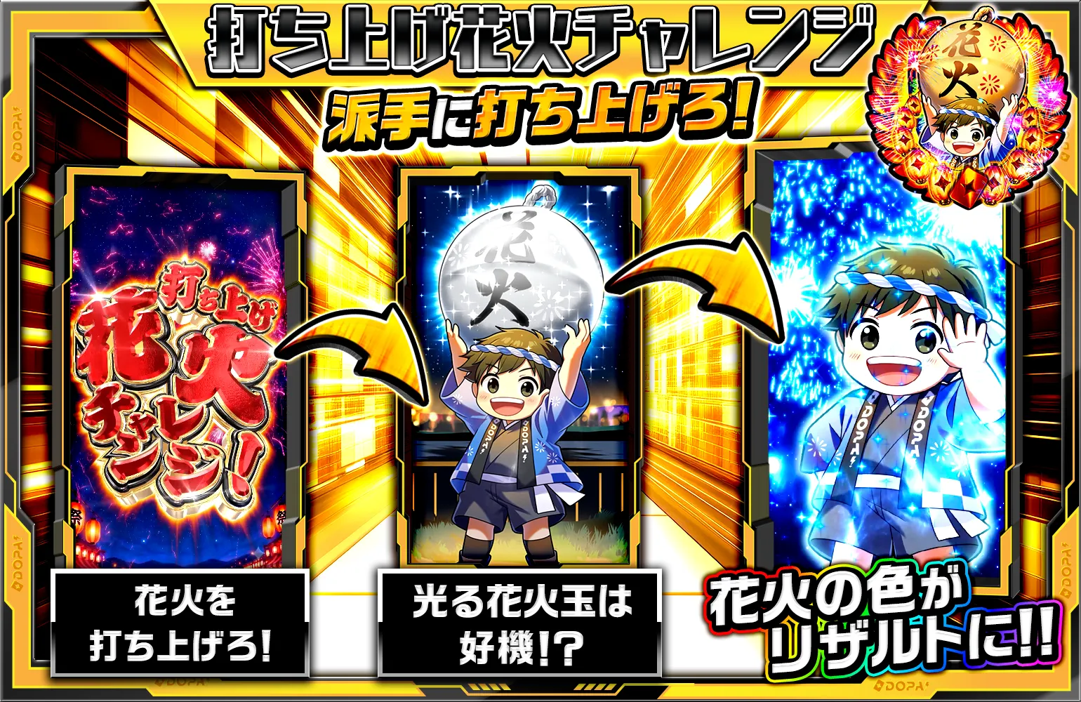 DOPA 花火演出解説