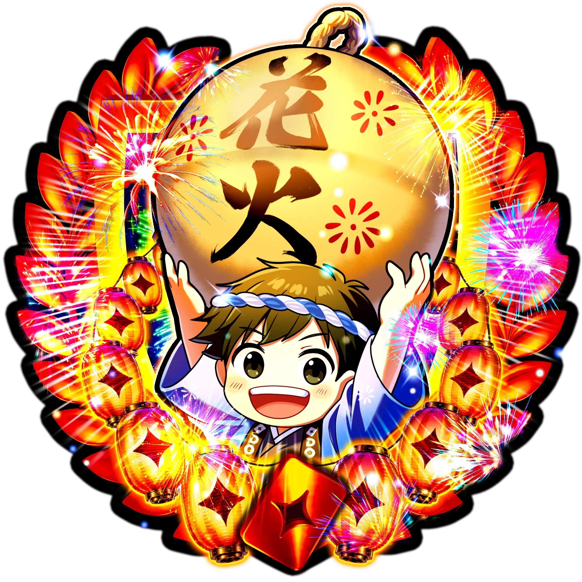 DOPA 打ち上げ花火チャレンジ アイコン
